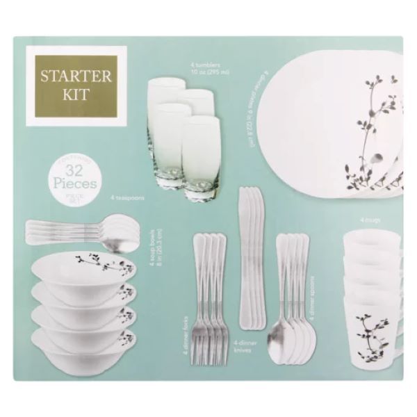 Stainless steel Dinnerware Set