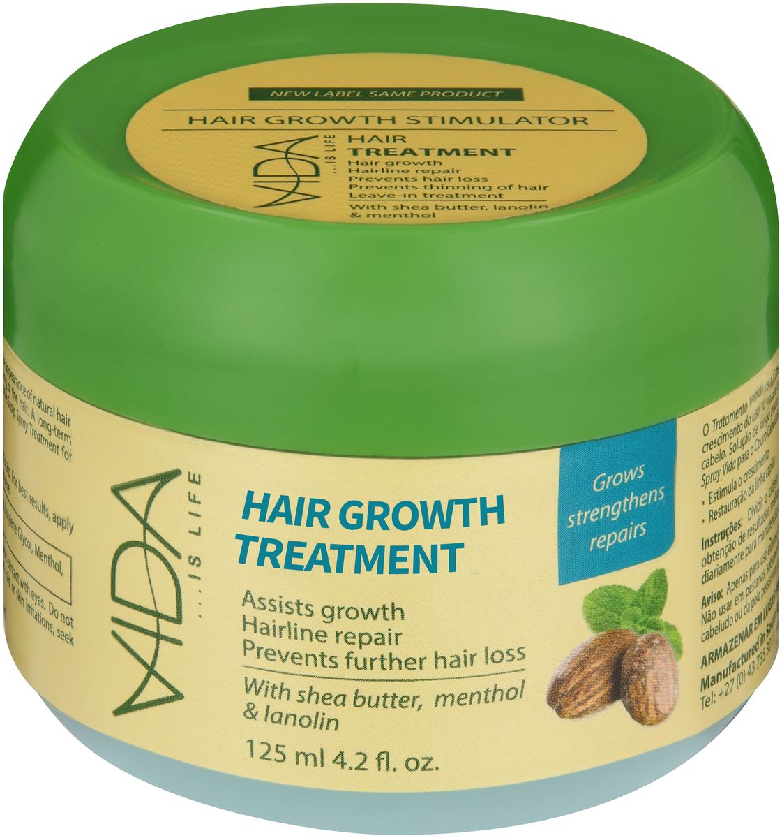 Vida...is life Hair Growth Treatment - 125ml