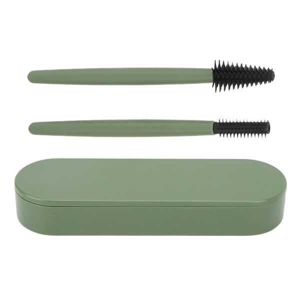 Green Lash Brush Set