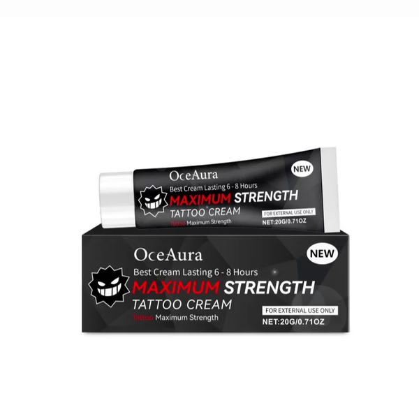 OceAura Tattoo Aftercare Cream 20g Aloe Moisturising