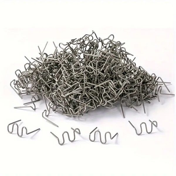 600 Piece Stainless Steel Plastic Welding Nails Kit with Storage Case