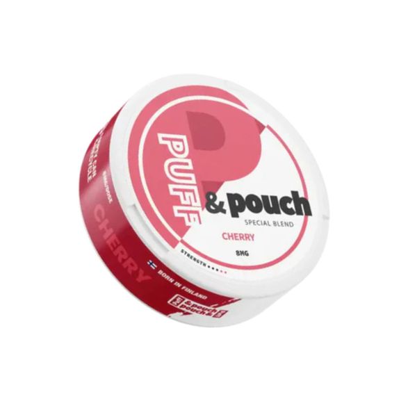 Puff &amp; Pouch Cherry 12mg