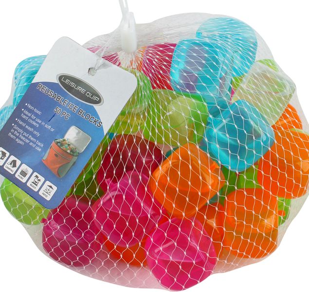 Leisure Quip Re-Usable Mini Ice Blocks - 20 Pcs. Non Toxic