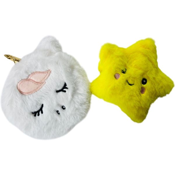 Kids Mini Winter Microwave Heating Pad - Unicorn &amp; Star (Set of 2)