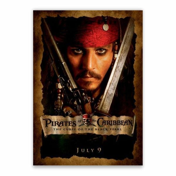The Curse Of the Black Pearl Poster - A1