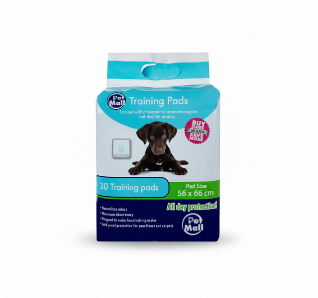 Pet Mall Puppy Training Pads 30 Piece, Leak-Proof 56x66 cm