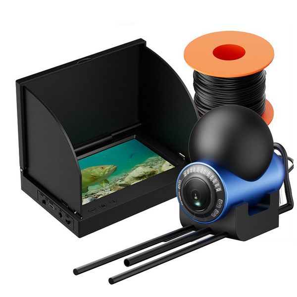Underwater Visual Fish Finder Display with Night Vision Clear Camera