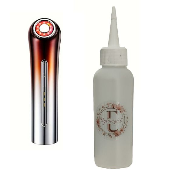 UGlowGirl EMS with Light Therapy Skincare Tool