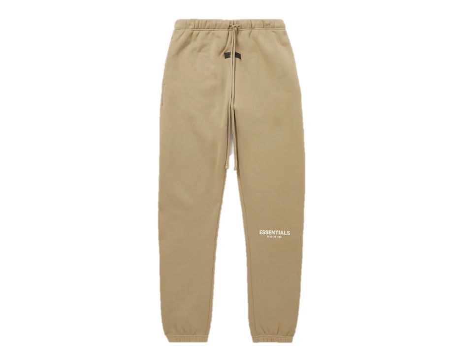 Fear of God Essentials Logo Patch Track Pants - Camel | Shop Today. Get ...