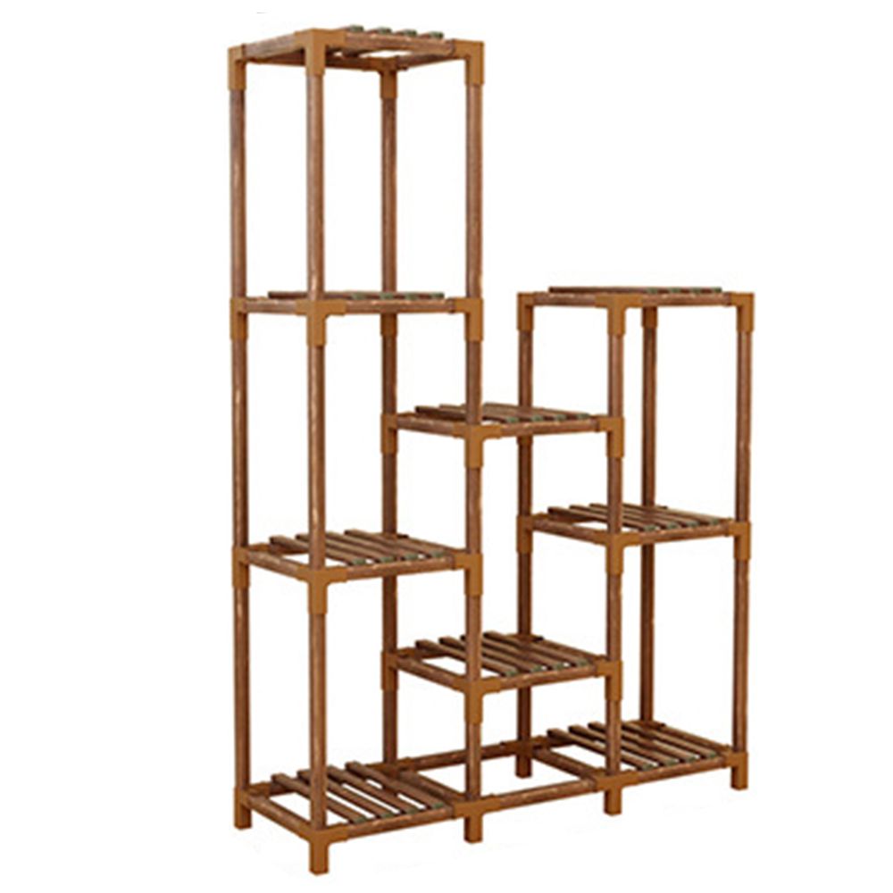 Garden Home Decor Bamboo Pot Plant Display Stand Summer (25x82x115cm