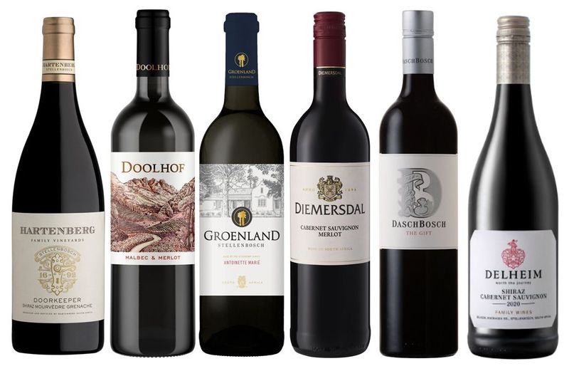 Mixed case of Premium Red Blend Wine - 6 x 750 ml