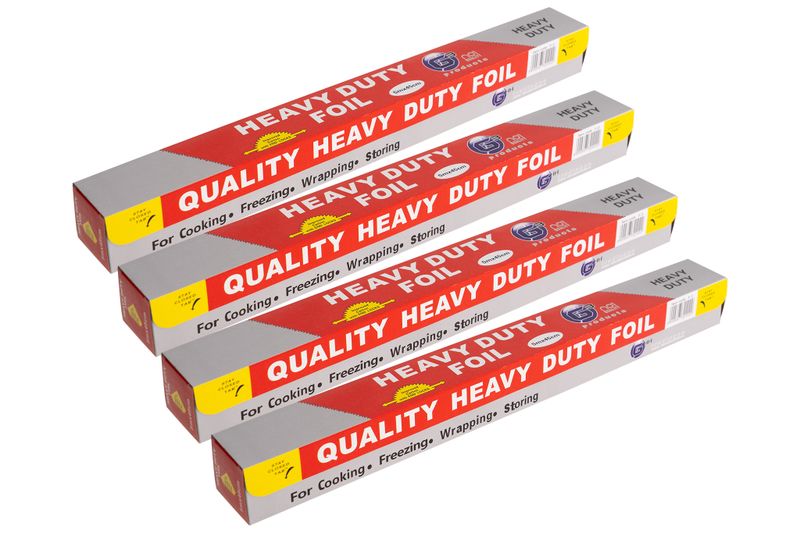 Foil Heavy Duty 450mm x 5m - 4 Pack