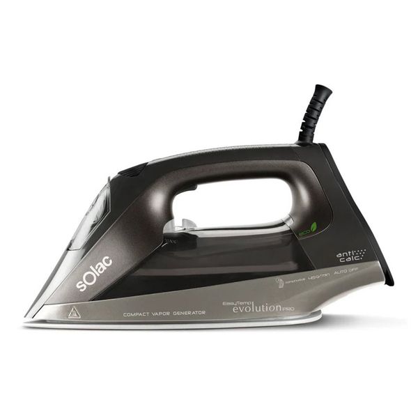 Solac Iron Steam / Dry / Spray Ceramic Black 300ml 2400W