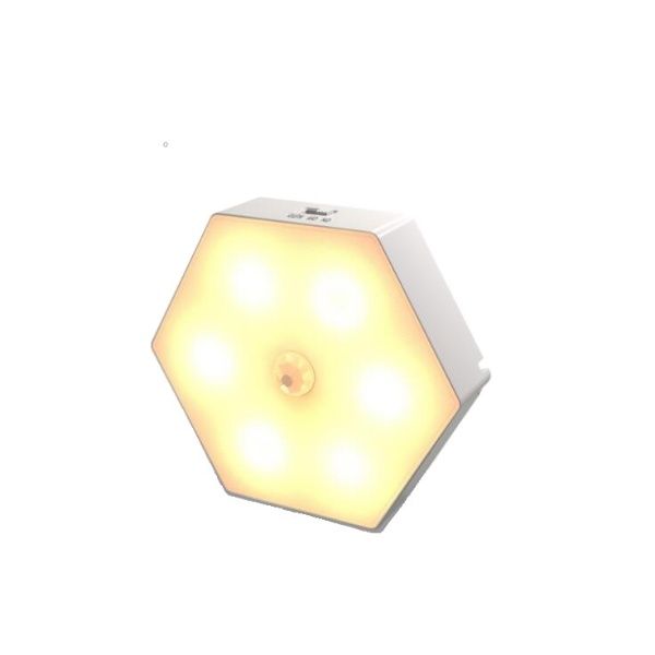Smugg LED Motion Sensor Light Hexagon 2 Piece