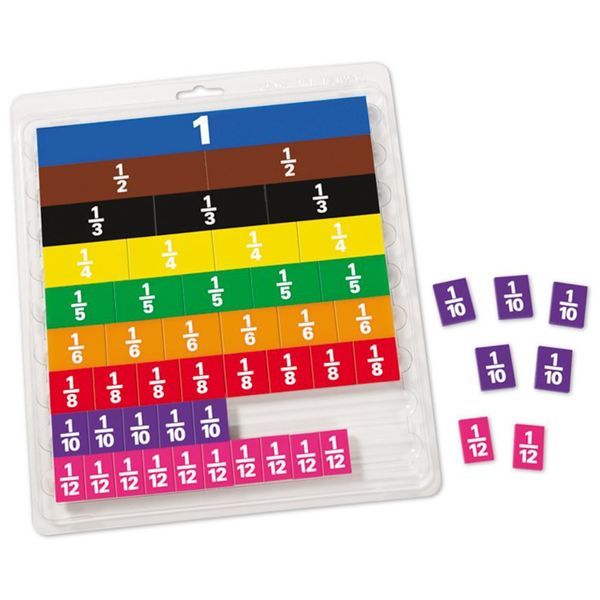 EDX Education Fraction Tiles - 51 Piece