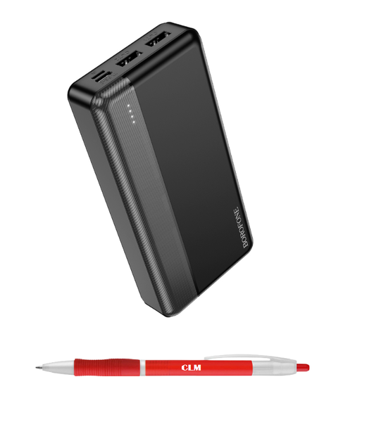 Borofone BJ24A 20000mAh Fast Charging Power Bank with CLM Pen