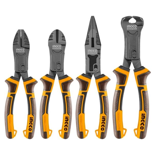 Ingco - 4 Piece Compound Action Pliers Set