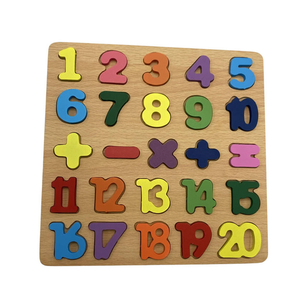 Children's Number 3D Puzzle Wooden Toy