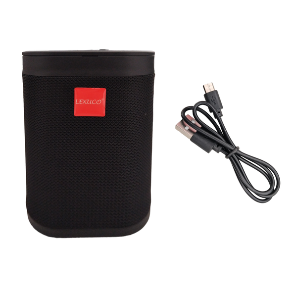 Lexuco Portable Bluetooth Speaker with USB Charging cable