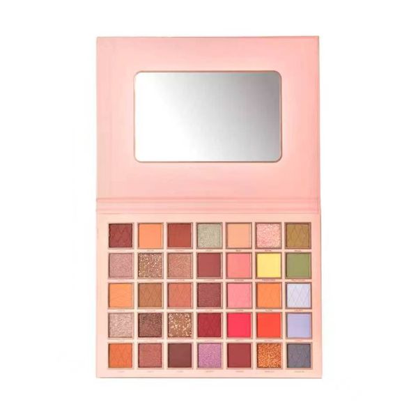 35 Colors Eyeshadow Palette Makeup with Mirror Long Lasting Smooth Texture