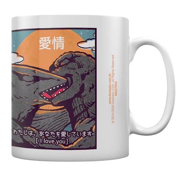 Ilustrata (Kaiju Kiss) Coffee Mug - 315ml