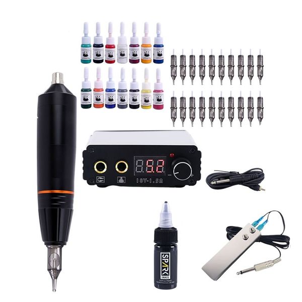 Portable Professional Rotary Tattoo Pen Kit