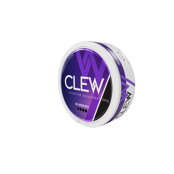Clew Nicotine Pouches - Blueberry 20mg