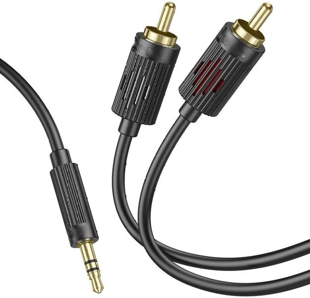 3.5mm To 2RCA Audio Cable - Gold Plated AUX to RCA Stereo Adapter (1.5M)