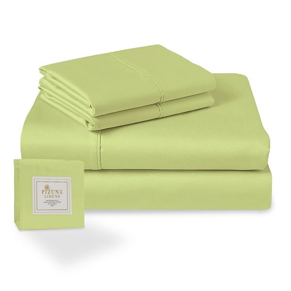 Pizuna Cotton Bed Sheets - 4 Piece 400 TC Bedding Set