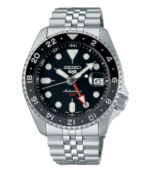 Seiko 5 Sports GMT Series - Automatic Black Dial -SSK001