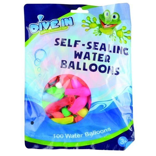 Water Toy Foam Seal Balloons 100PC
