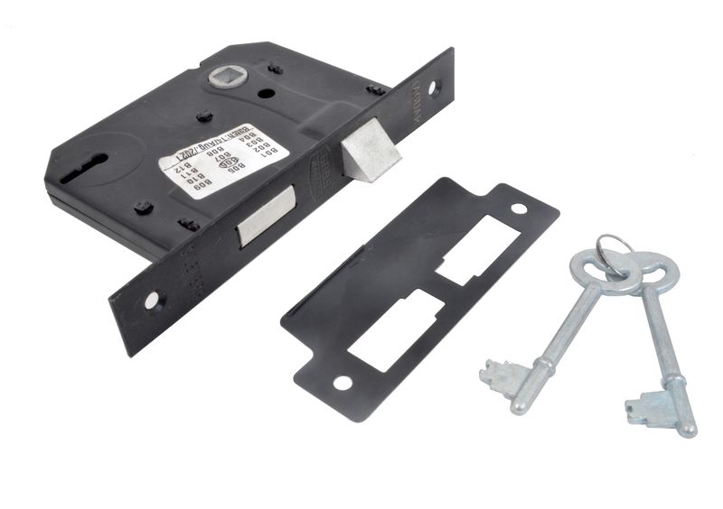 Sanlic Jaguar Ebony Black Lock Body 2Lever with Black face