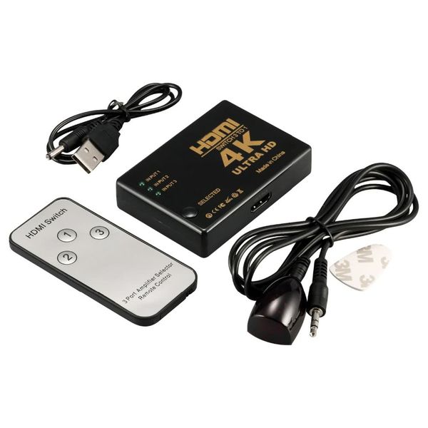 4K Ultra HD HDMI Switch With Remote