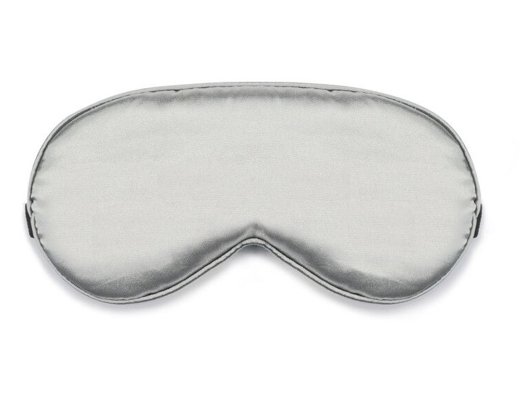 Belle Amoureuse Silk Sleeping Eye Mask - Grey
