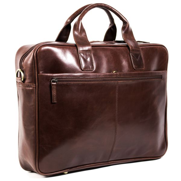 Nuvo - Ivan - Genuine Leather 17-inch Laptop Bag