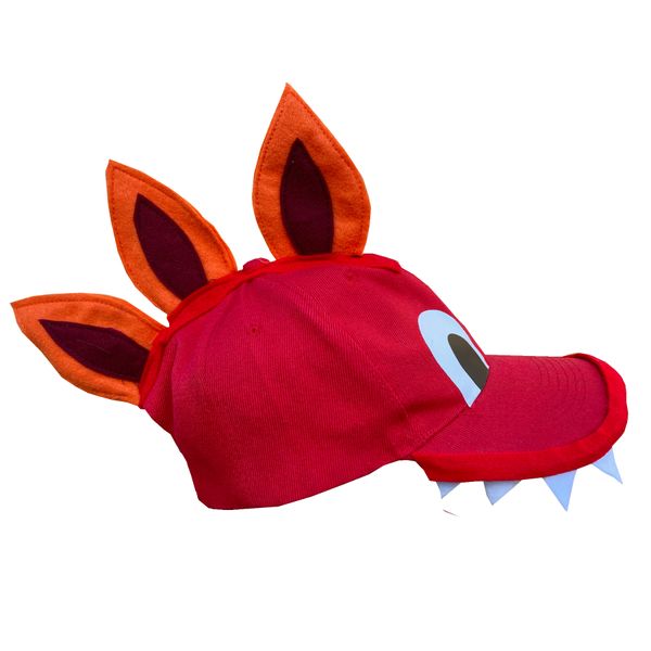 Red Dinosaur Cap