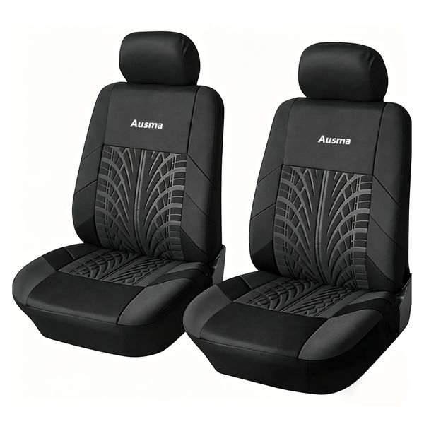 Ausma Car Seat Covers-Universal 2 Seater for Compatible with Heated Seat