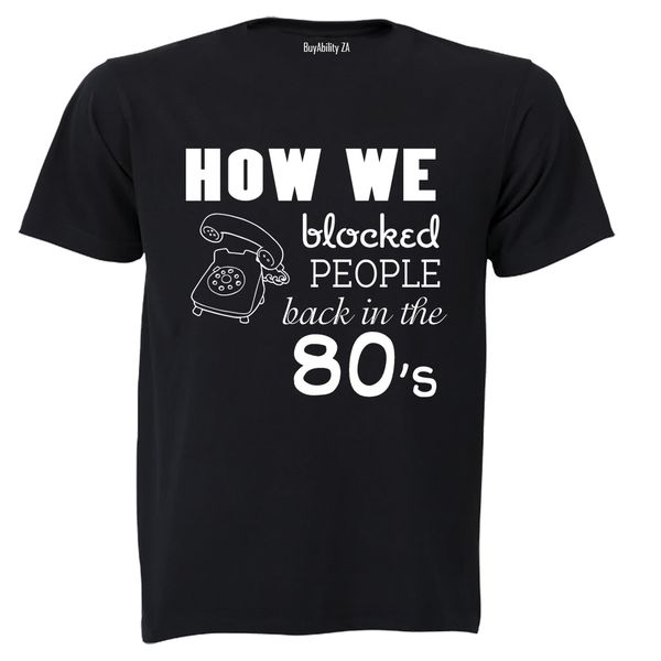 Mens - T-Shirt - Black image