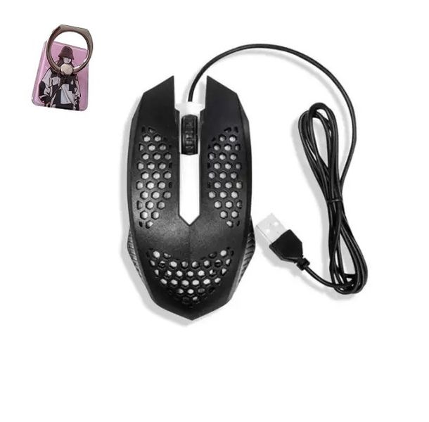 Office + Gaming USB Powered Ergonomic Mouse Plus Ring Stent
