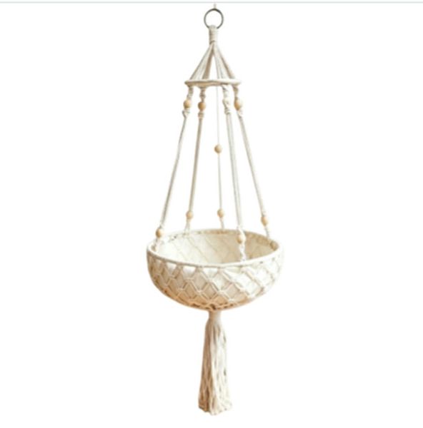 Cat Hammock Bed, Handwoven Hanging Boho Cat Bed with Hanging Kit