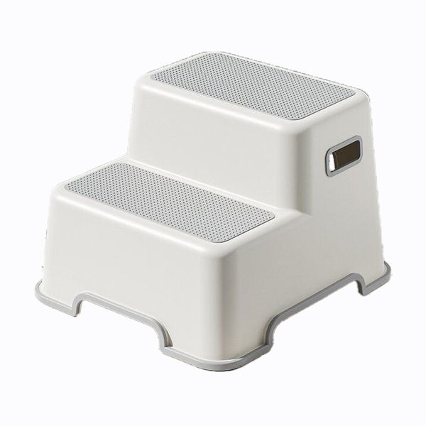 2 Step Stool Sturdy Double Step Stool Anti-Slip Stool for Kids Toddlers