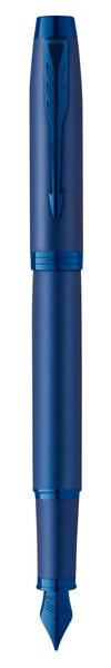 Parker IM Fountain Pen Medium Nib Blue Ink GB - Blue