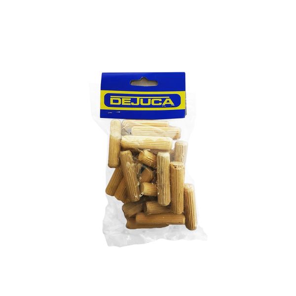 Dejuca - 25 Piece - Fluted Dowel Pins - 12.5mm x 50mm - 3 Pack