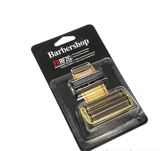 Replacment Foil and Cutter for MetalFX Double Foil Shavers Silver