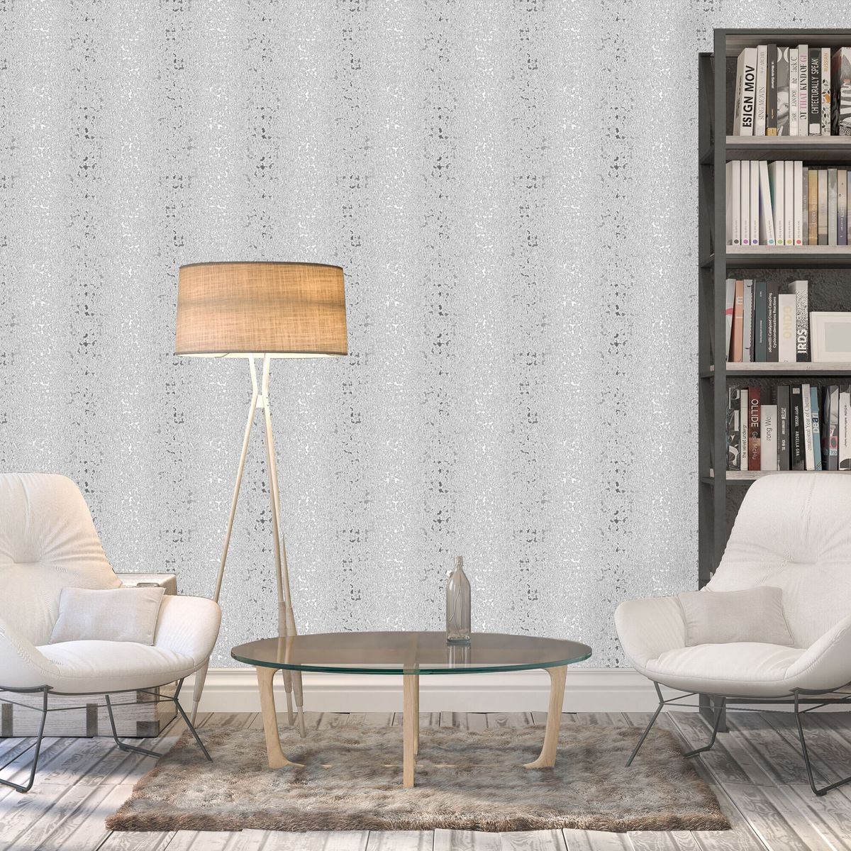 Silver Verliè Peel and Stick Wallpaper Shop Today. Get it Tomorrow