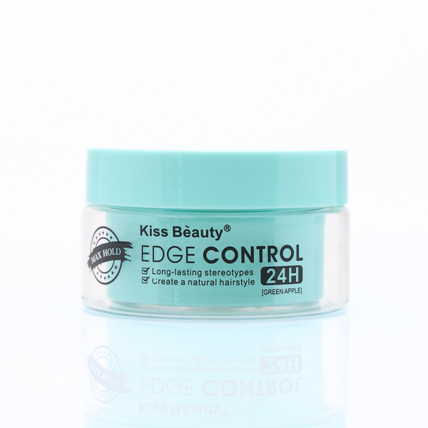 Kiss Beauty 24 Hour Edge Control Max Hold Hair Styling Gel Green Apple