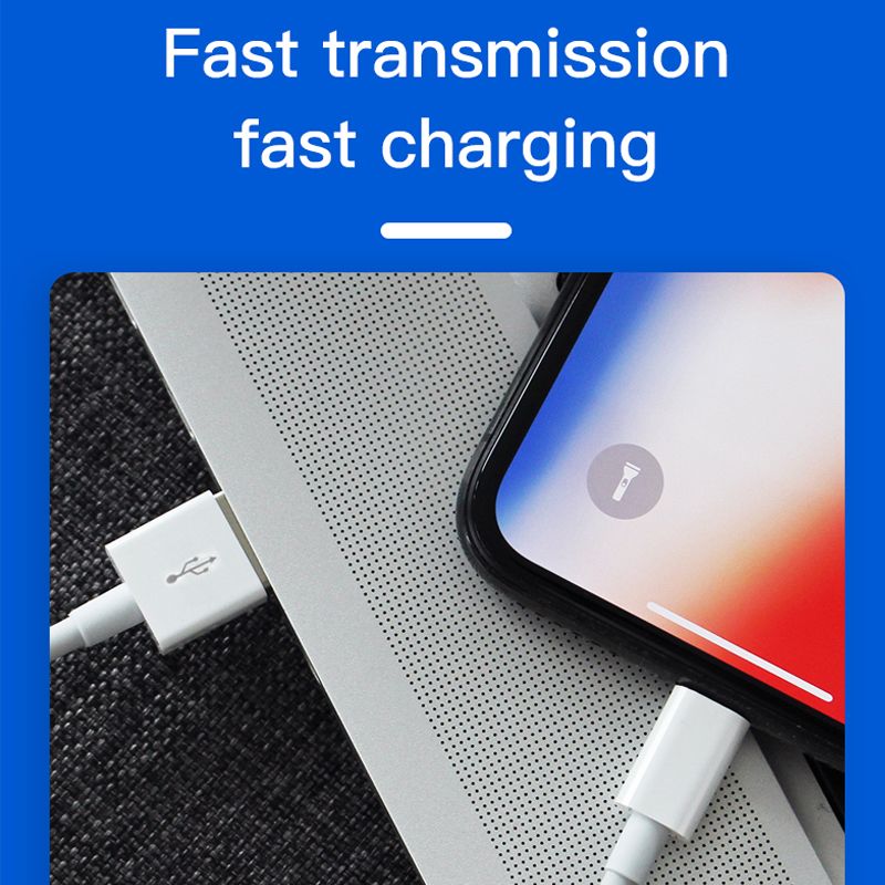 iPhone Fast Charging USB Lightning Cable Charger Data Cable