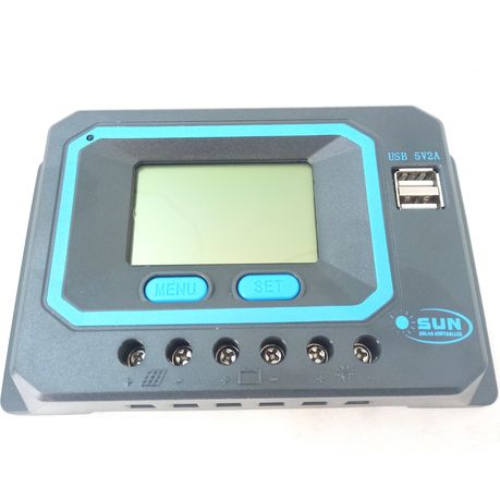 SUN - Solar Charge Controller PWM LCD/USB 12/24V 40Amps, Shop Today. Get  it Tomorrow!