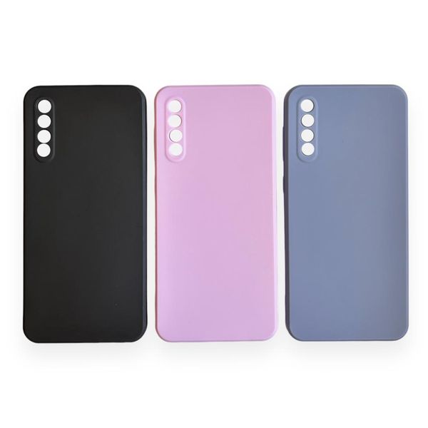 AMA Mix Color Silicon Protective Case Pack Of 3 For Samsung Galaxy A50