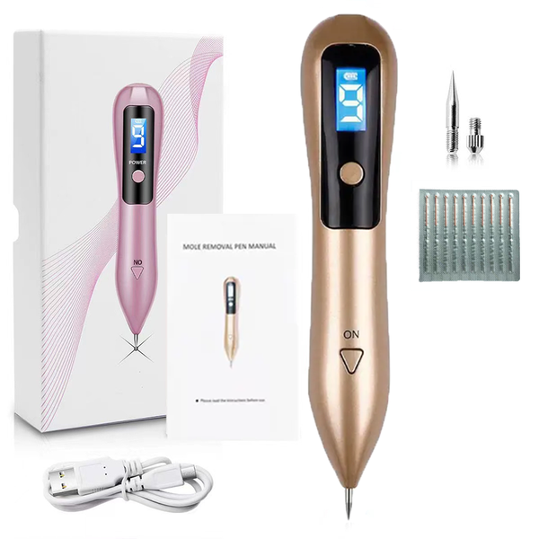 9 Level LCD Plasma Mole Freckle Tattoo Remover Pen Beauty Body Care Tools